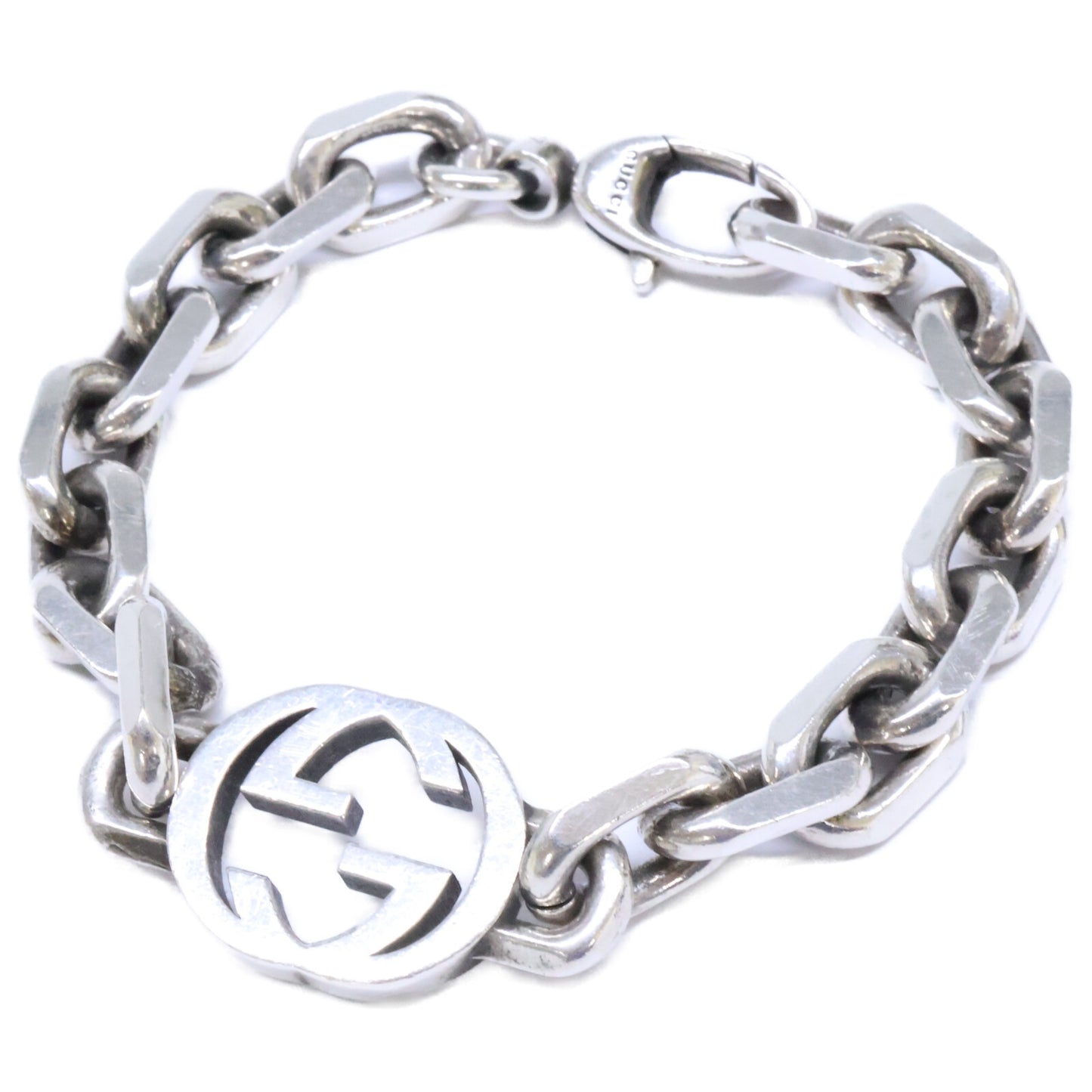 GUCCI グッチ Ag925 インターロッキングG ブレスレット