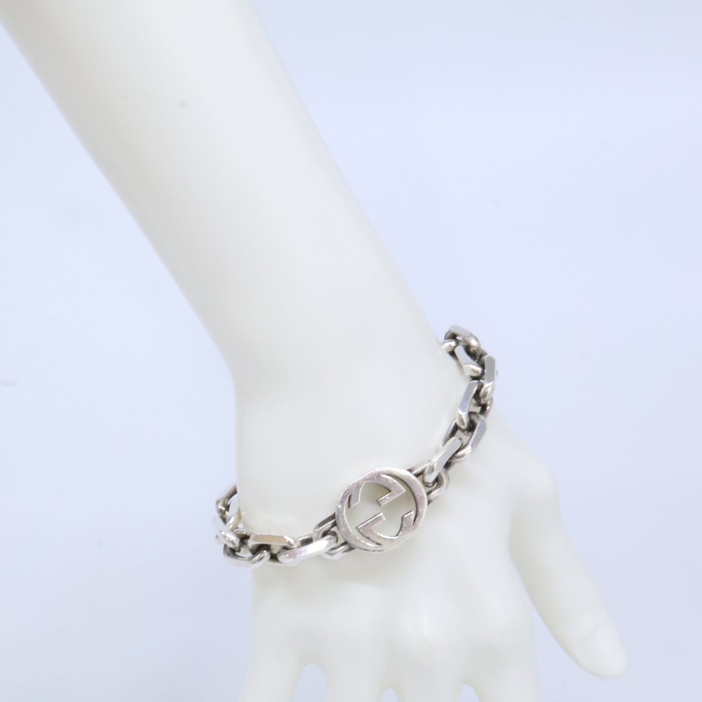 GUCCI グッチ Ag925 インターロッキングG ブレスレット