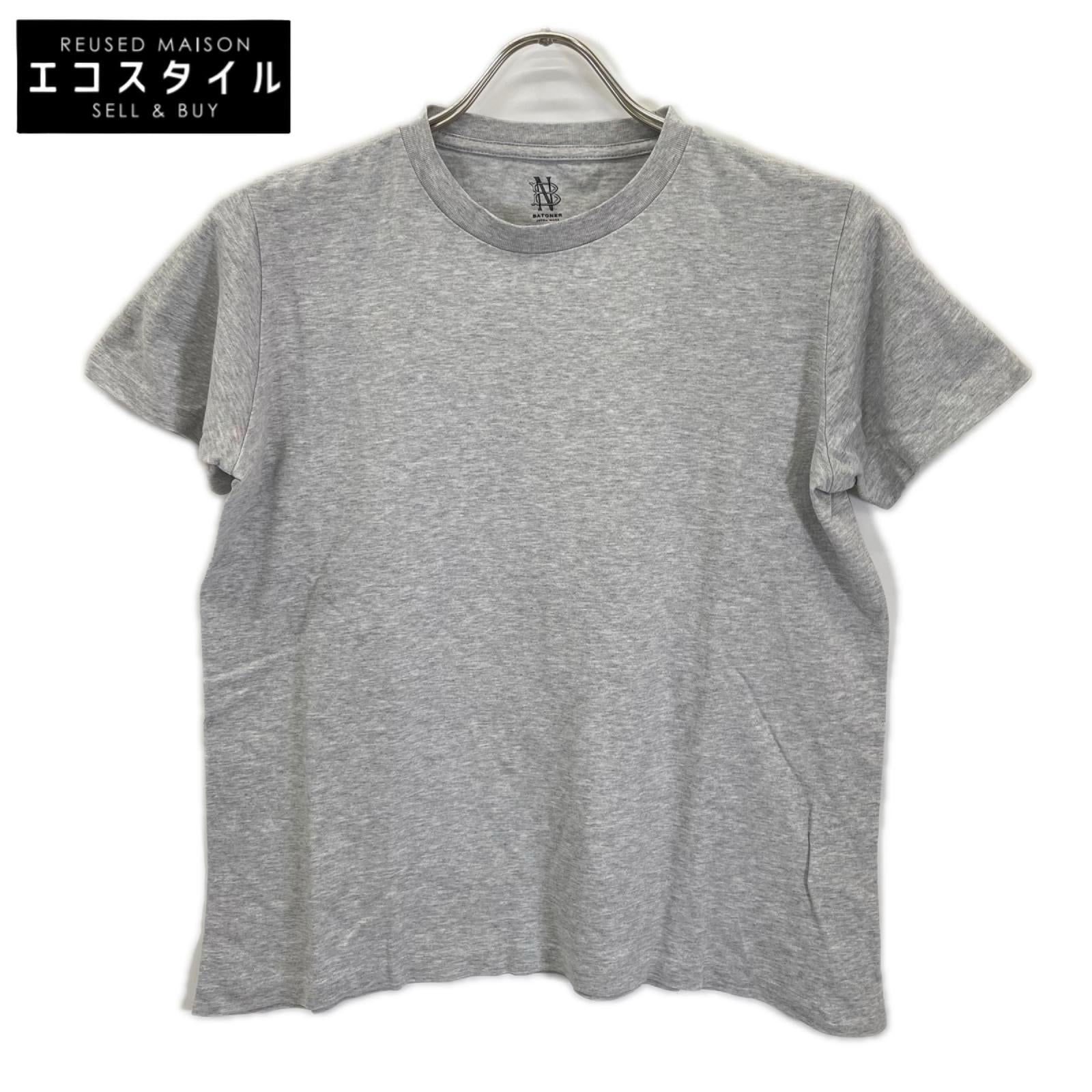 BATONER バトナー BN-25SL-061 グレー Tシャツ トップス