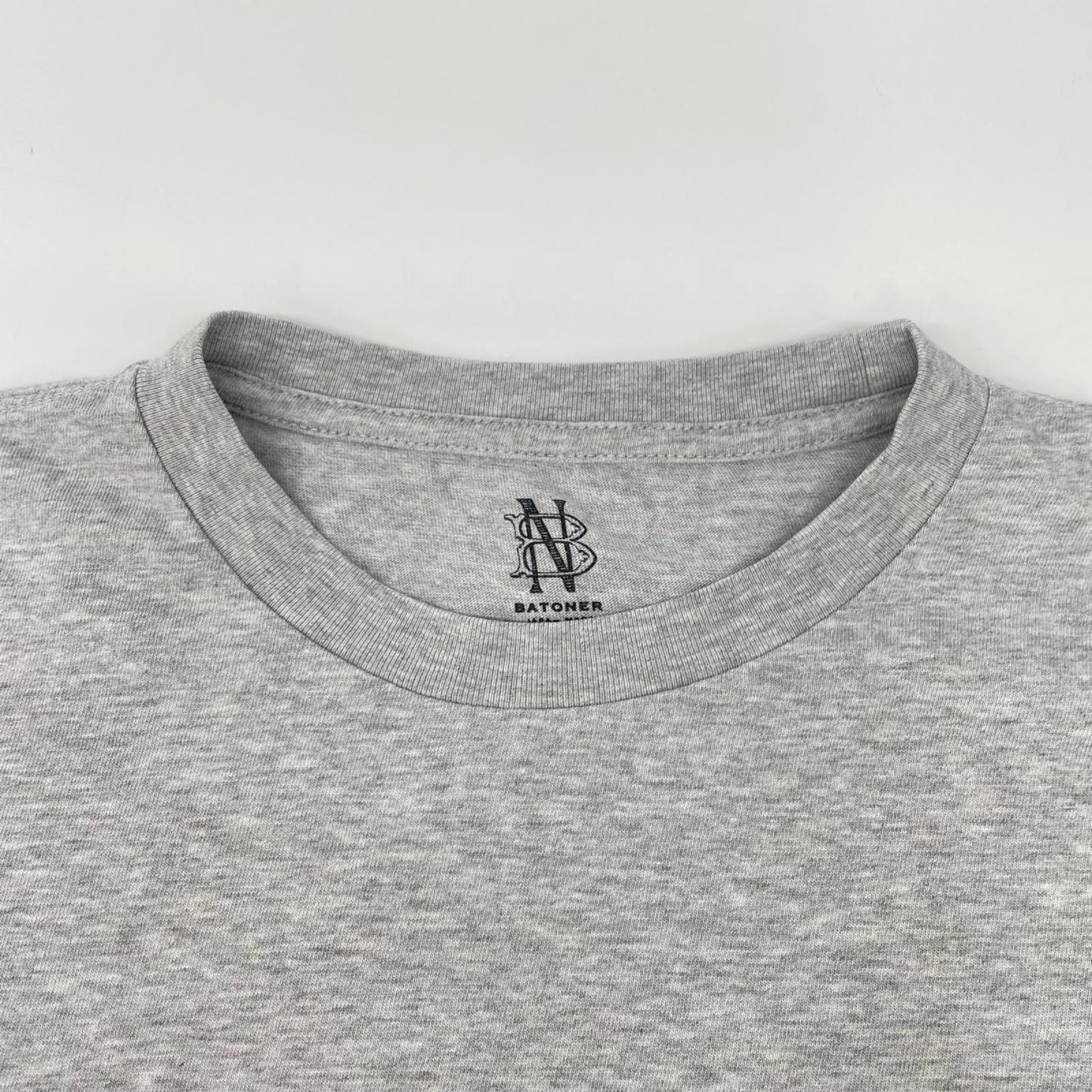 BATONER バトナー BN-25SL-061 グレー Tシャツ トップス