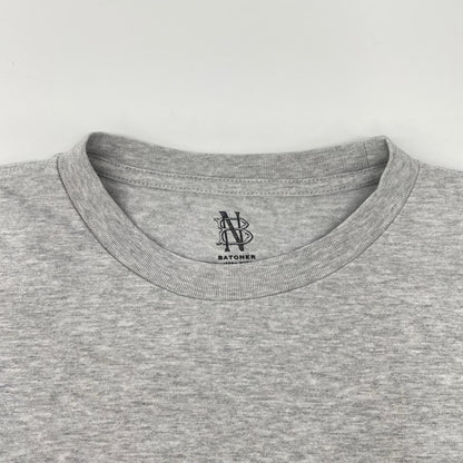 BATONER バトナー BN-25SL-061 グレー Tシャツ トップス