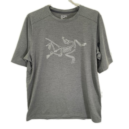 ARC'TERYX アークテリクス X000006348 グレー Cormac Logo SS Tee トップス