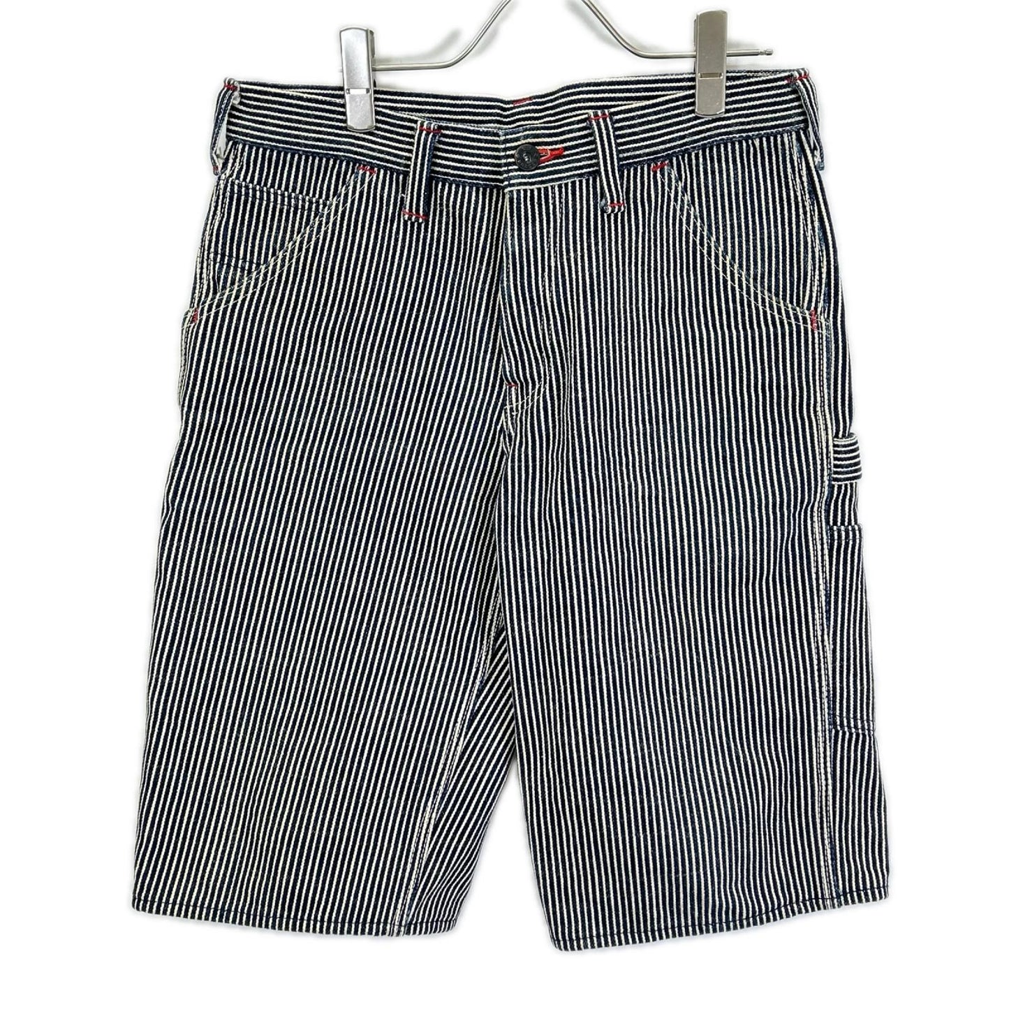 SAMURAI JEANS サムライジーンズ SM310DX-HC2 ヒッコリーペインターデニム ハーフパンツ ボトムス