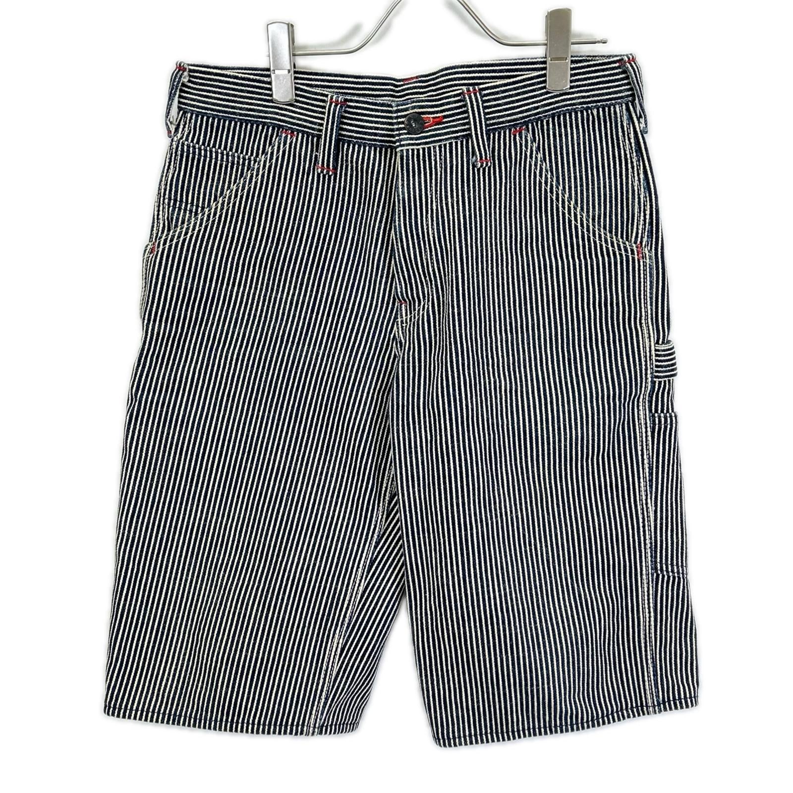 SAMURAI JEANS サムライジーンズ SM310DX-HC2 ヒッコリーペインターデニム ハーフパンツ ボトムス