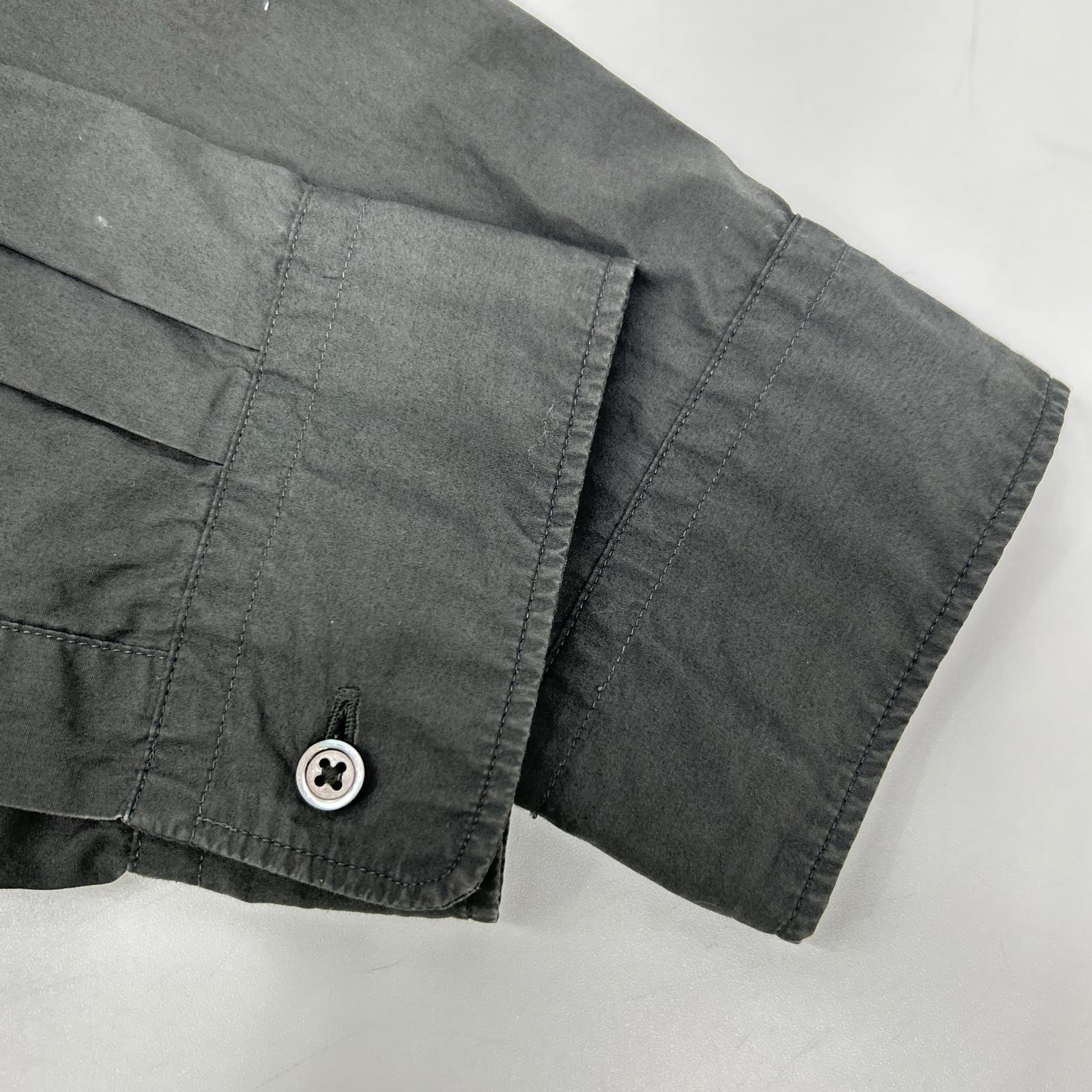 Graphpaper グラフペーパー グレー BROAD L/S OVERSIZED REGULAR COLLAR SHIRT トップス
