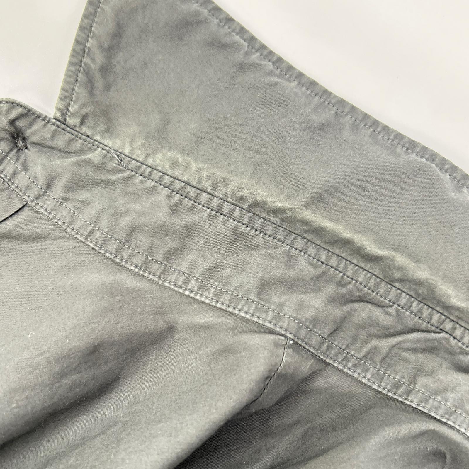 Graphpaper グラフペーパー グレー BROAD L/S OVERSIZED REGULAR COLLAR SHIRT トップス