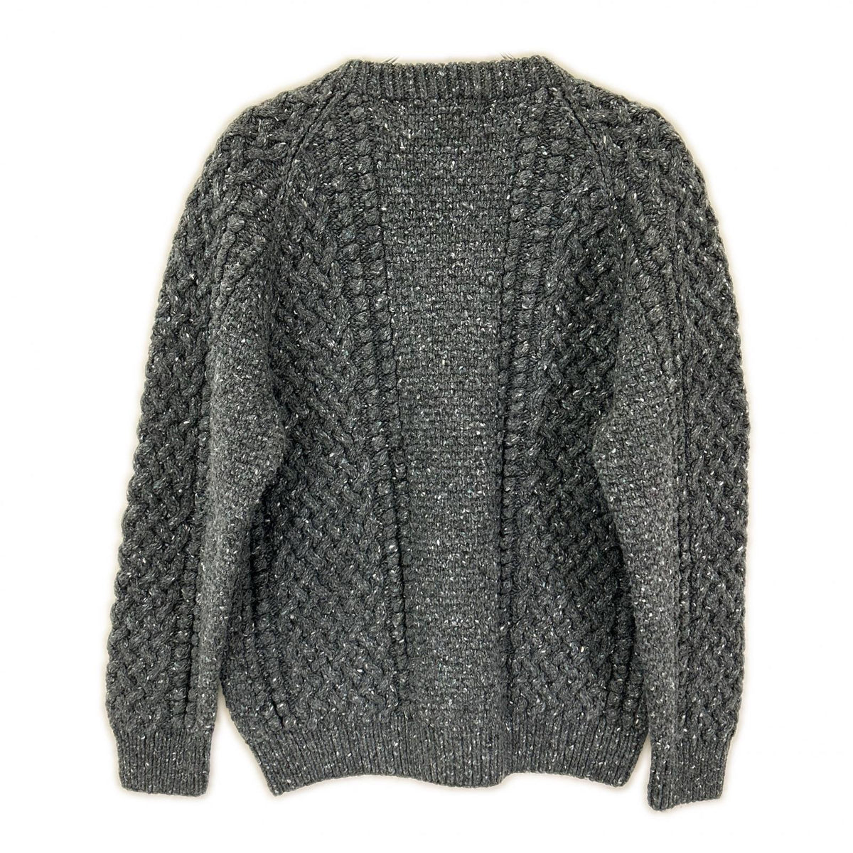 Inverallan インバーアラン チャコール ウール 4A GOLFER CARDIGAN トップス