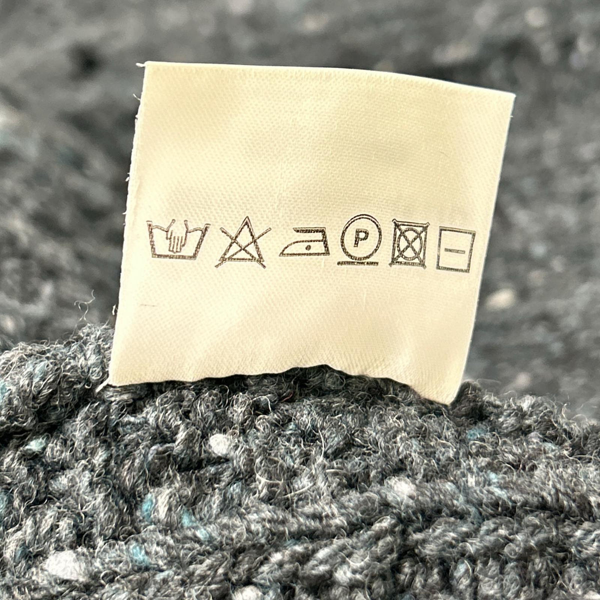 Inverallan インバーアラン チャコール ウール 4A GOLFER CARDIGAN トップス