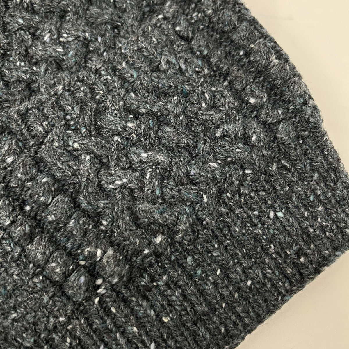 Inverallan インバーアラン チャコール ウール 4A GOLFER CARDIGAN トップス