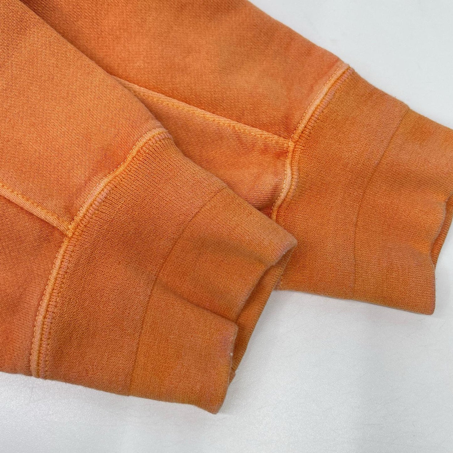 M.I.D.A. M.I.D.A. orange pigment-dyed sweatshirt tops