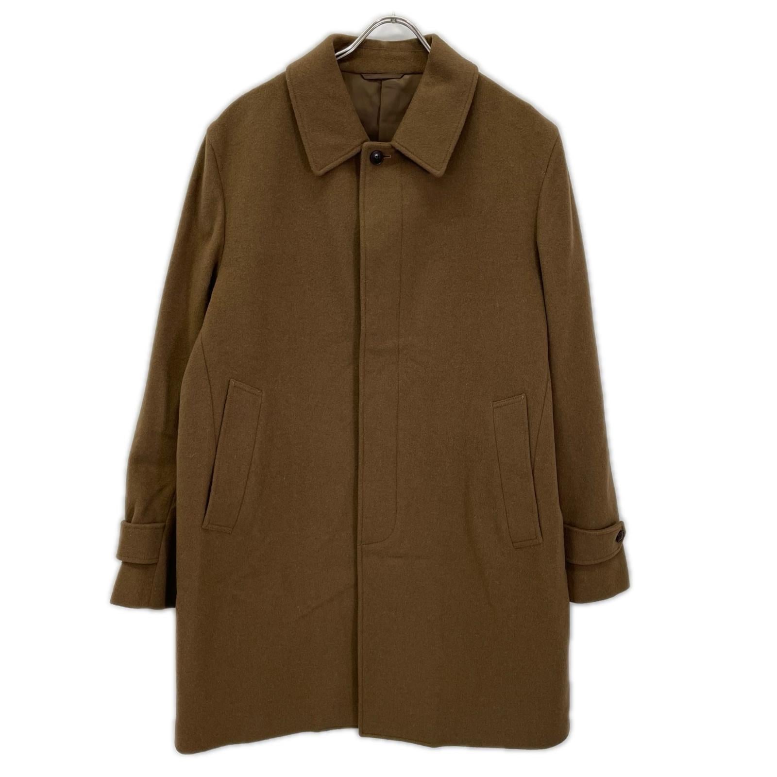 green label relaxing グリーンレーベルリラクシング ブラウン カシミア今混 チェスターコート コート