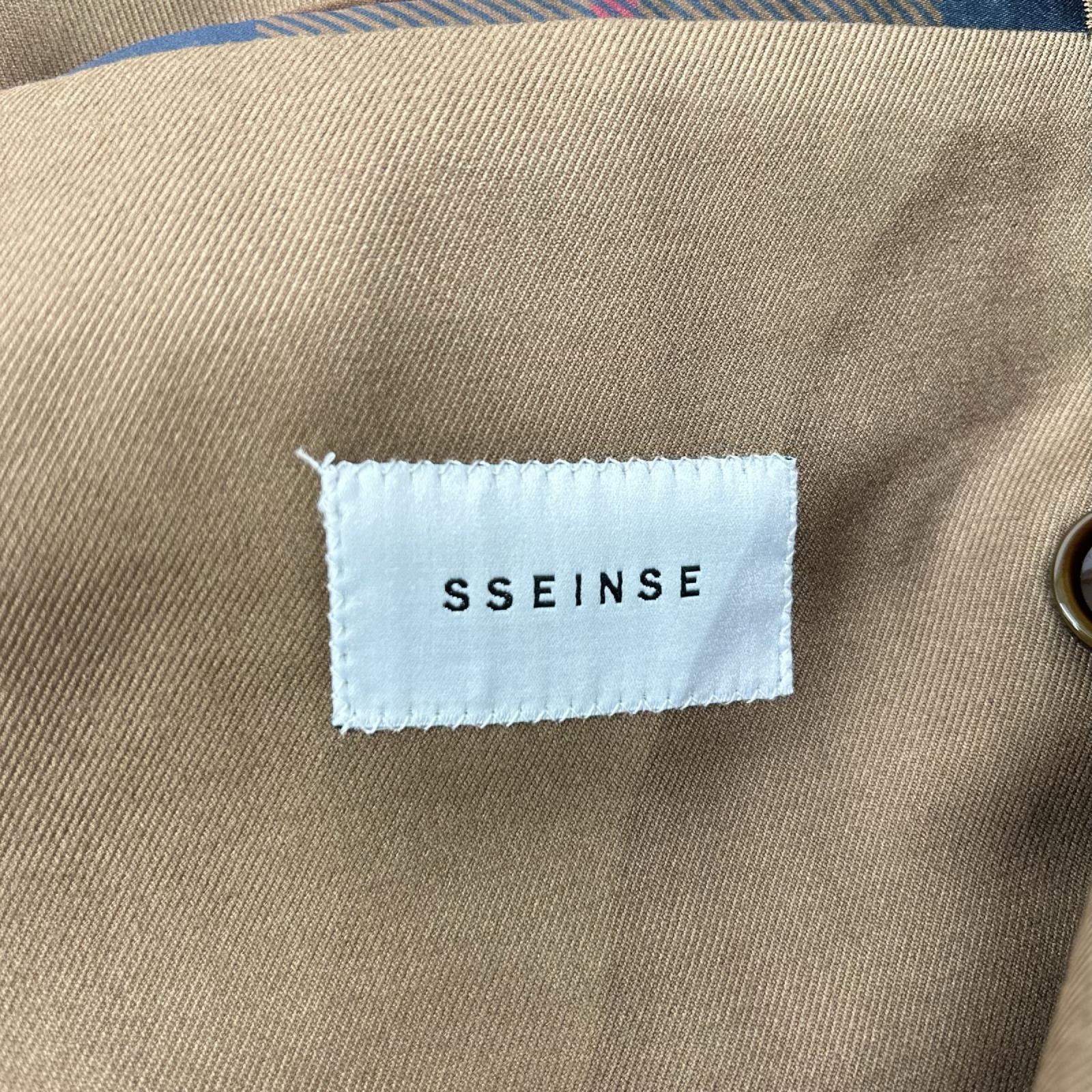 SSEINSE センス ブラウン チノ ジャケット/パンツ セットアップ スーツ セットアップ