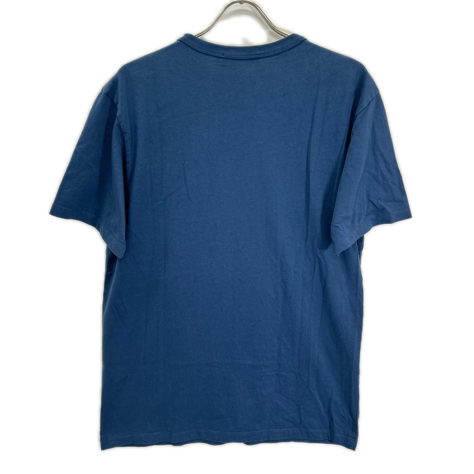 MAISON KITSUNE メゾンキツネ ブルー リラックスフォックス Tシャツ トップス