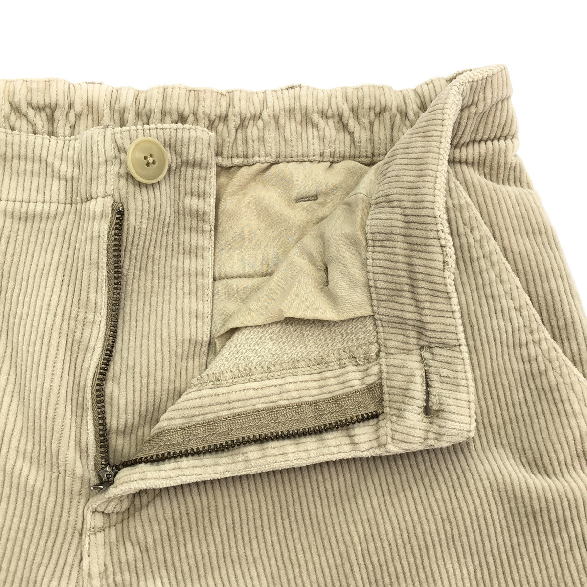 DUFFER ダファー P829 アイボリー コーデュロイ パンツ ボトムス