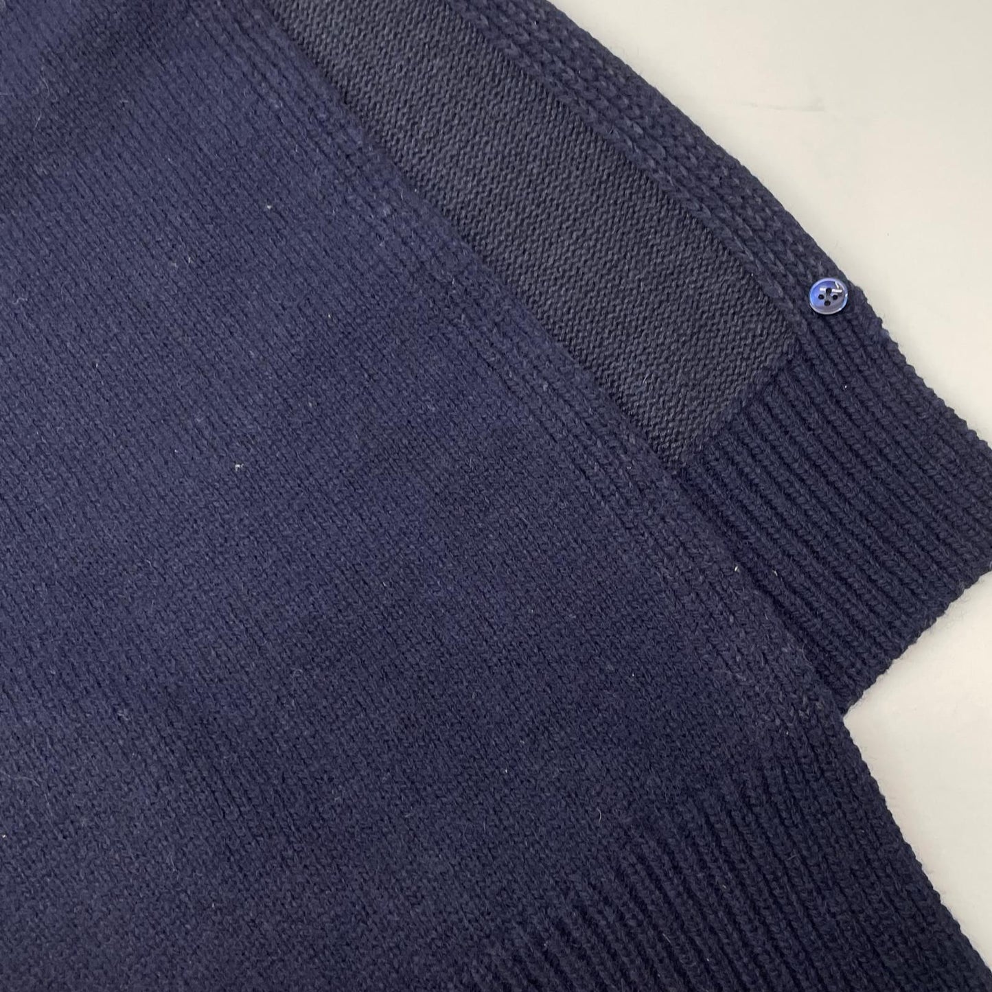 Maison margiela メゾンマルジェラ 24年製 SI1TH0001 S18064ネイビー タバード Vネック ジレ ベスト