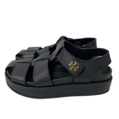 Tory Burch トリーバーチ 170584 ブラック キラ スポーツ フィッシャーマンサンダル シューズ