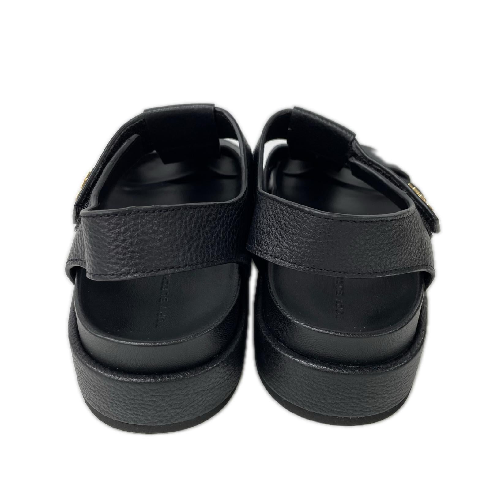 Tory Burch トリーバーチ 170584 ブラック キラ スポーツ フィッシャーマンサンダル シューズ
