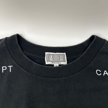 C.E CAV EMPT シーイー キャブ エンプト 011100100 ブラック ロングスリーブ バックプリント Tシャツ トップス