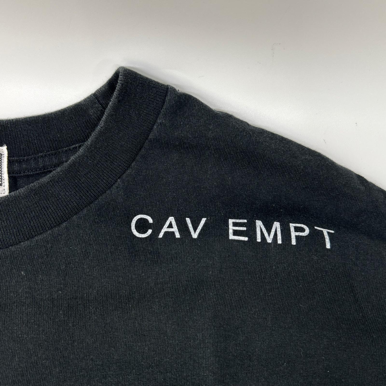 C.E CAV EMPT シーイー キャブ エンプト 011100100 ブラック ロングスリーブ バックプリント Tシャツ トップス