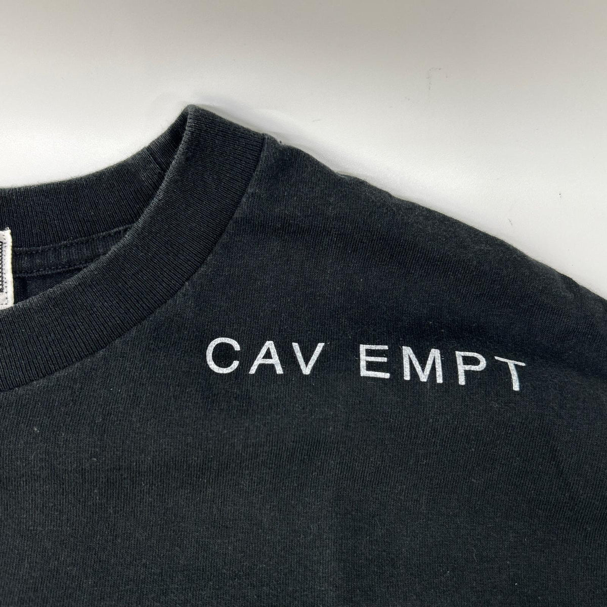 C.E CAV EMPT シーイー キャブ エンプト 011100100 ブラック ロングスリーブ バックプリント Tシャツ トップス