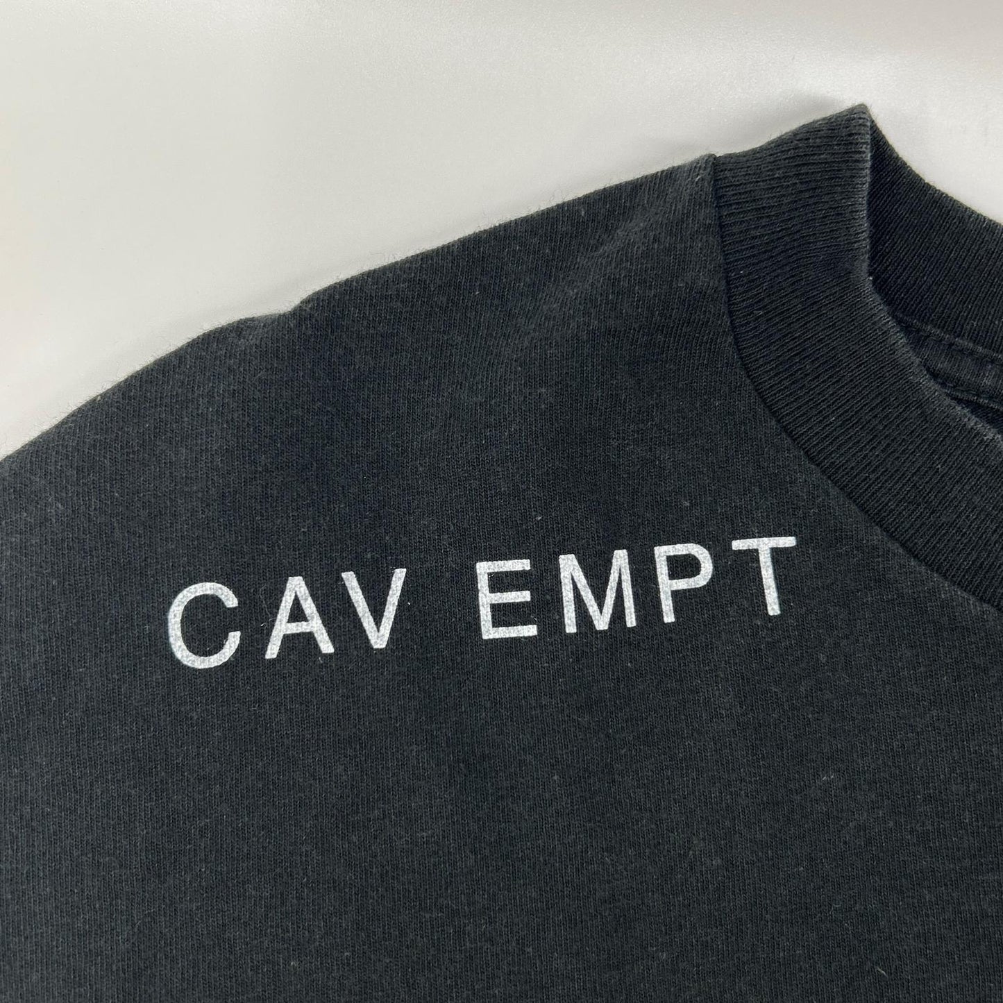 C.E CAV EMPT シーイー キャブ エンプト 011100100 ブラック ロングスリーブ バックプリント Tシャツ トップス