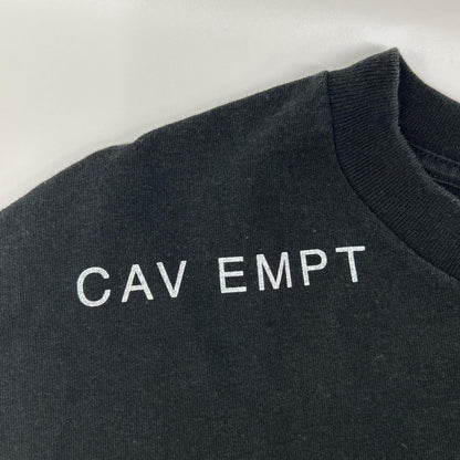 C.E CAV EMPT シーイー キャブ エンプト 011100100 ブラック ロングスリーブ バックプリント Tシャツ トップス