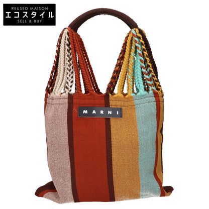MARNI マルニ 【美品】MARNI FLOWER CAFE マルニフラワーカフェ ハンモックバッグ トートバッグ