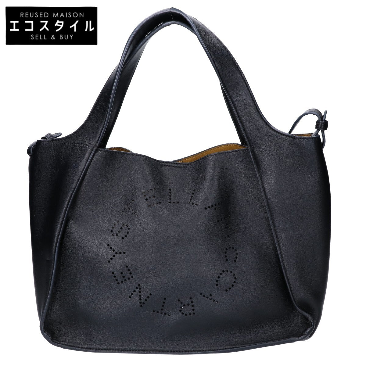 STELLA McCARTNEY ステラマッカートニー 513860 W9923 ロゴ トートバッグ