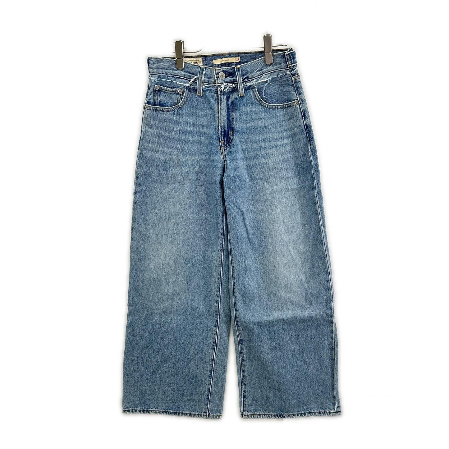 LEVI'S リーバイス 【SLOBE IENA別注】ブルー STRAIGHT デニムパンツ ボトムス
