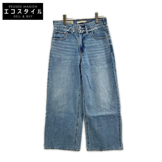 LEVI'S リーバイス 【SLOBE IENA別注】ブルー STRAIGHT デニムパンツ ボトムス