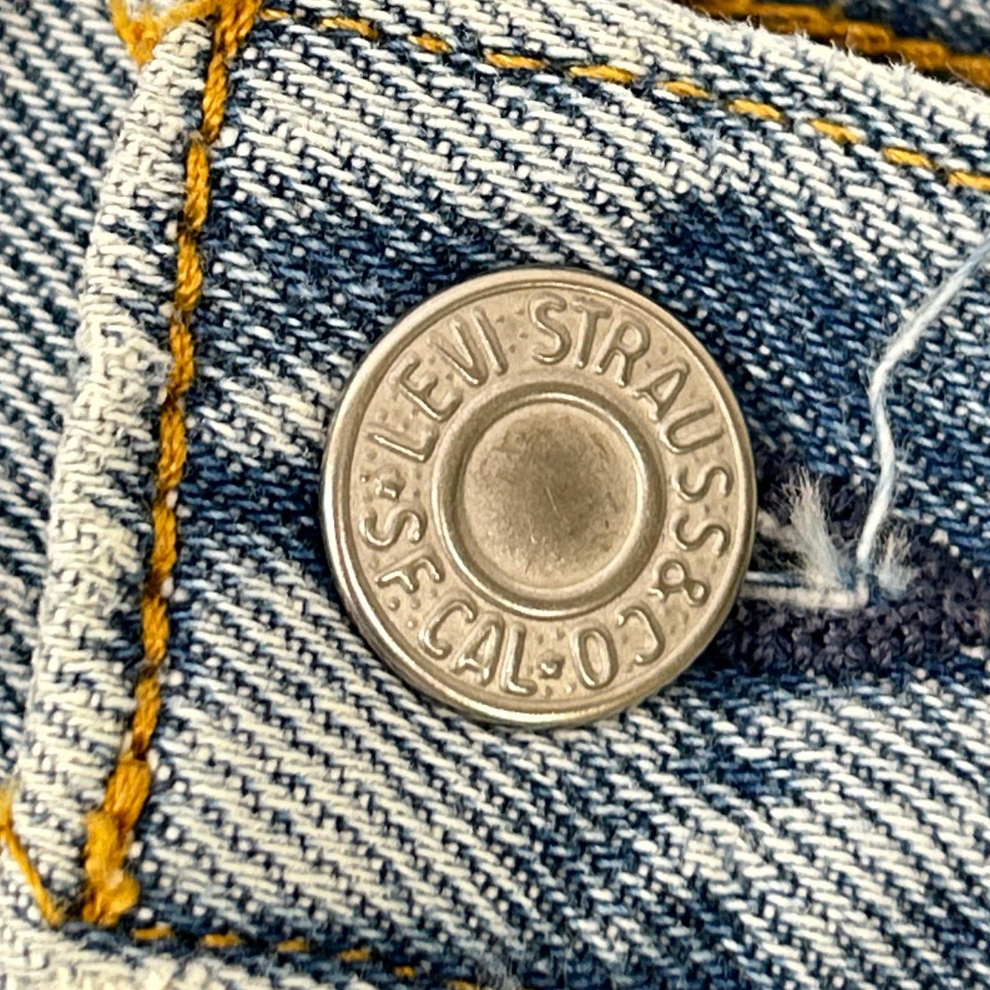 LEVI'S リーバイス 【SLOBE IENA別注】ブルー STRAIGHT デニムパンツ ボトムス