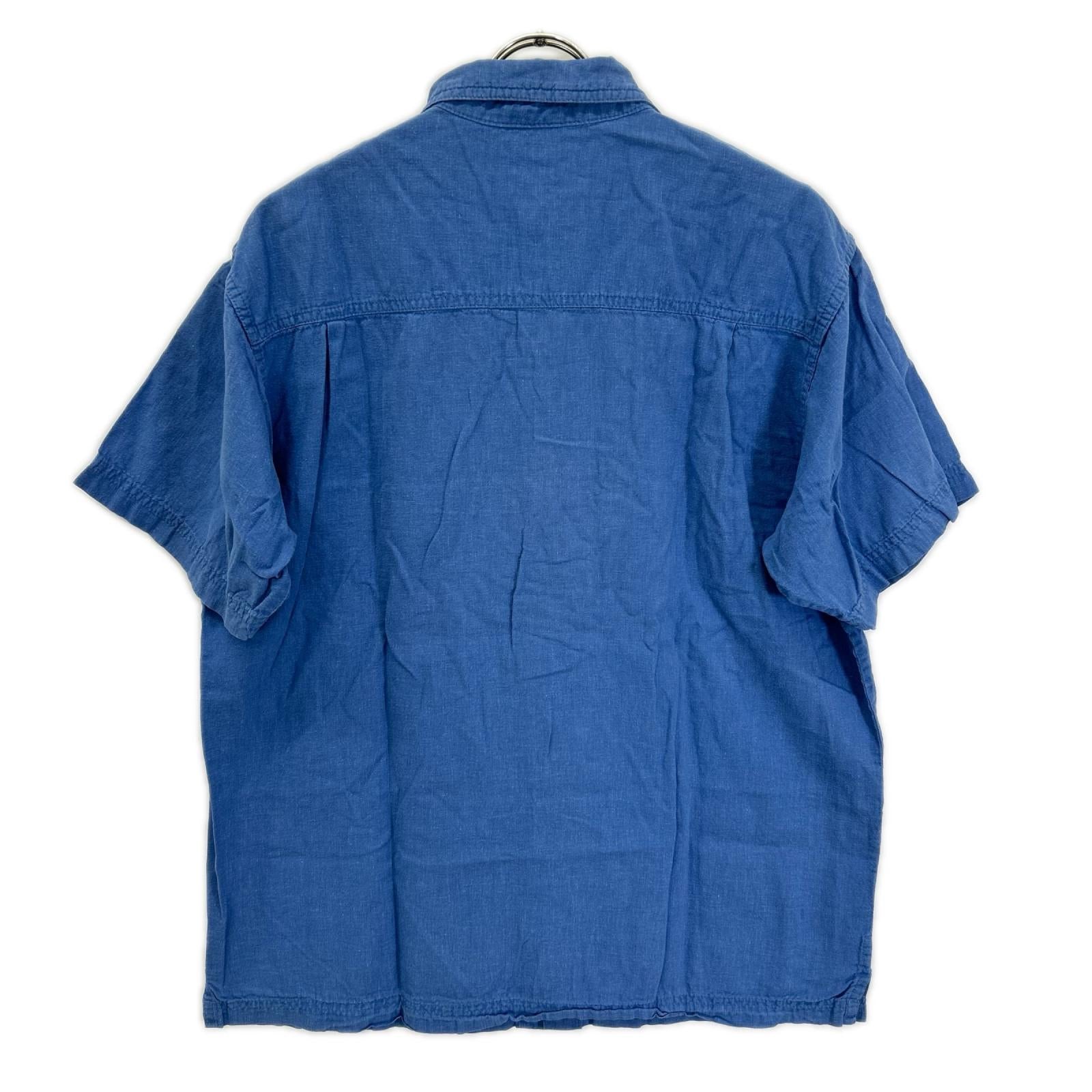 Patagonia パタゴニア 53136 ブルー Migration Hemp Shirts トップス