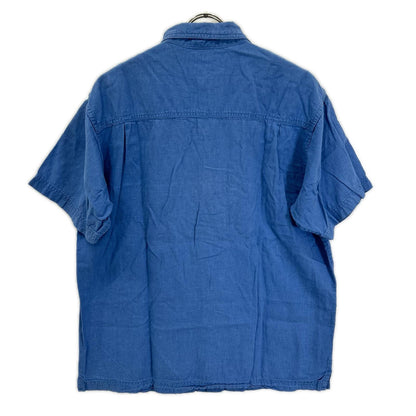 Patagonia パタゴニア 53136 ブルー Migration Hemp Shirts トップス