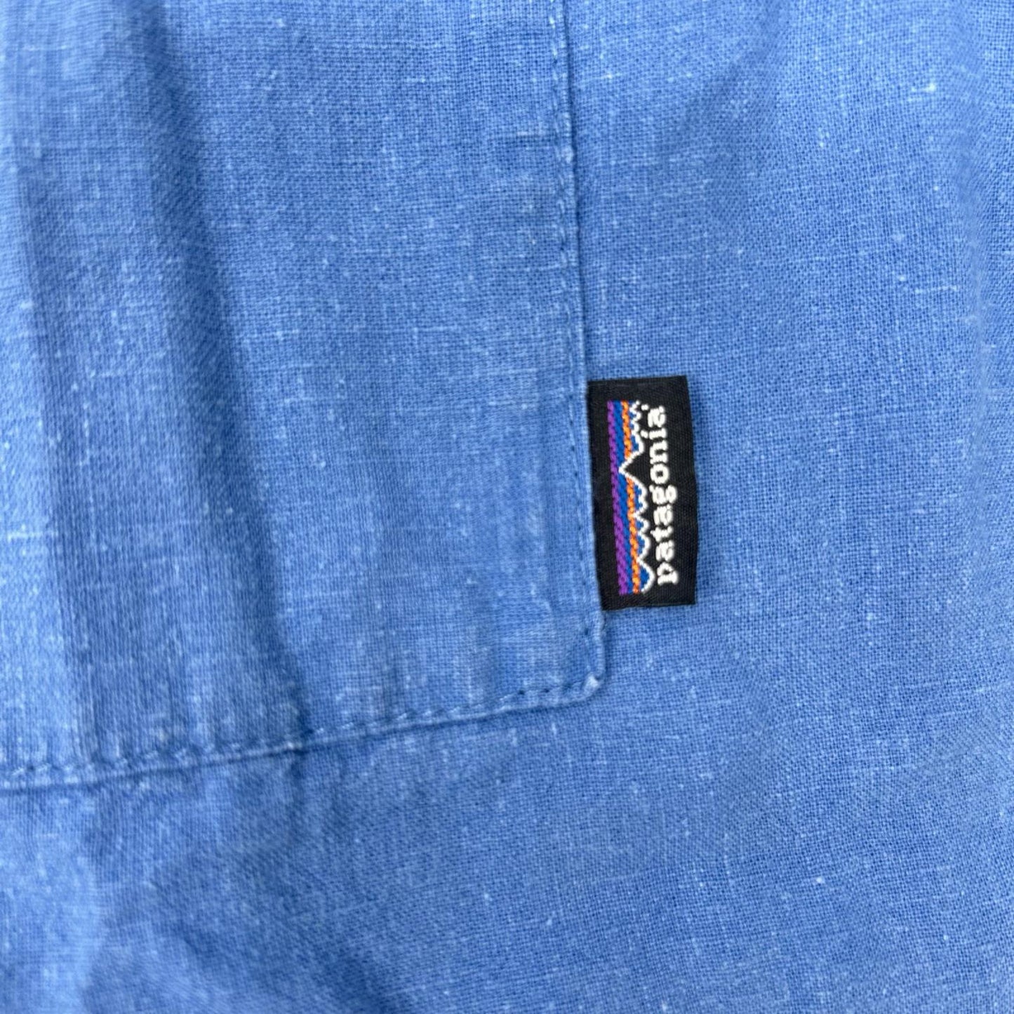Patagonia パタゴニア 53136 ブルー Migration Hemp Shirts トップス