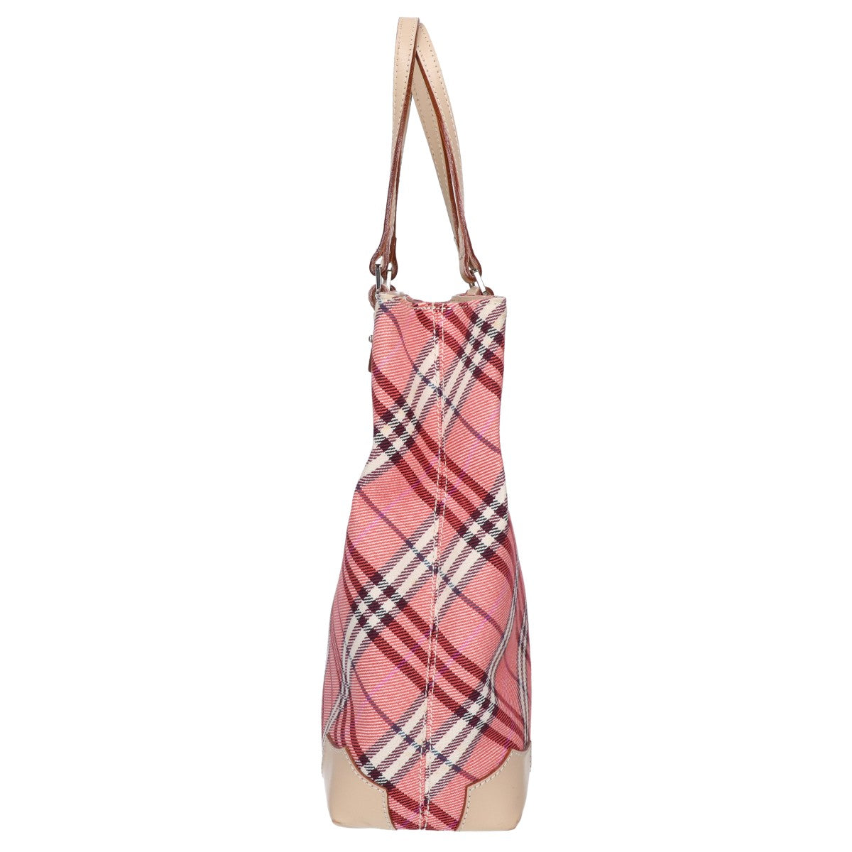 Burberry Blue Label バーバリーブルーレーベル ノバチェック キャンバス/レザー トートバッグ