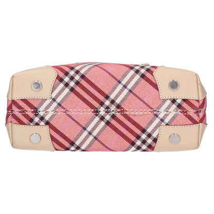 Burberry Blue Label バーバリーブルーレーベル ノバチェック キャンバス/レザー トートバッグ