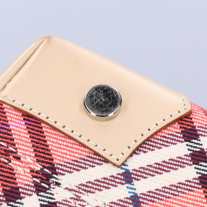 Burberry Blue Label バーバリーブルーレーベル ノバチェック キャンバス/レザー トートバッグ