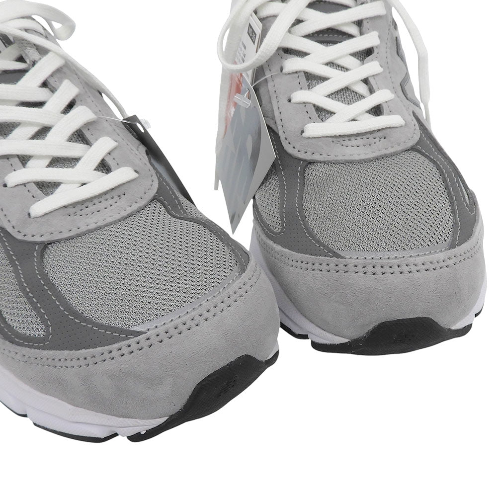 NEW BALANCE ニューバランス 未使用 Made in USA 990v4 Core スニーカー シューズ メンズ グレー 27cm U990GR4 シューズ