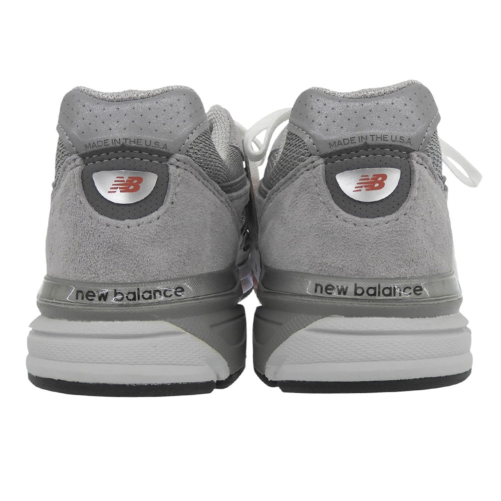 NEW BALANCE ニューバランス 未使用 Made in USA 990v4 Core スニーカー シューズ メンズ グレー 27cm U990GR4 シューズ