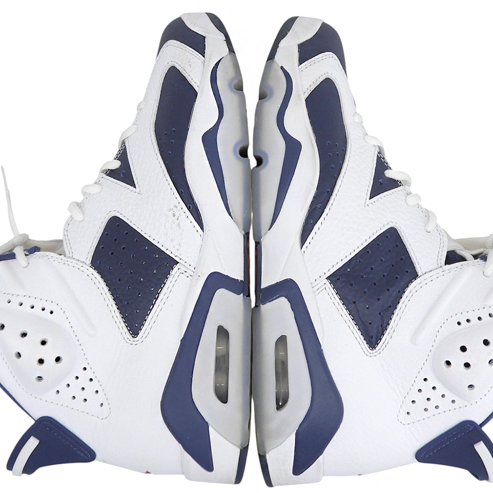NIKE ナイキ Air Jordan 6 Retro シューズ メンズ White and Midnight Navy ホワイト ネイビー 27cm シューズ