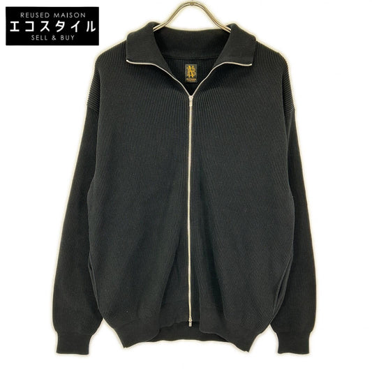 BATONER Batoner BN-23FM-019 Black SUPER HIGH TWIST DRIVERS KNIT Jacket