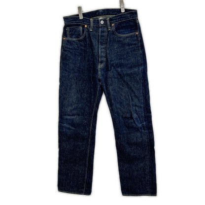 TCB JEANS&CO. ティーシービージーンズ インディゴ コットン ボタンフライデニム ボトムス