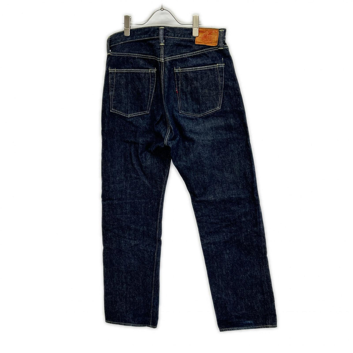 TCB JEANS&CO. ティーシービージーンズ インディゴ コットン ボタンフライデニム ボトムス
