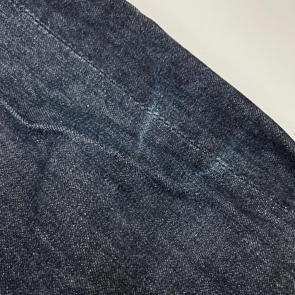 TCB JEANS&CO. ティーシービージーンズ インディゴ コットン ボタンフライデニム ボトムス