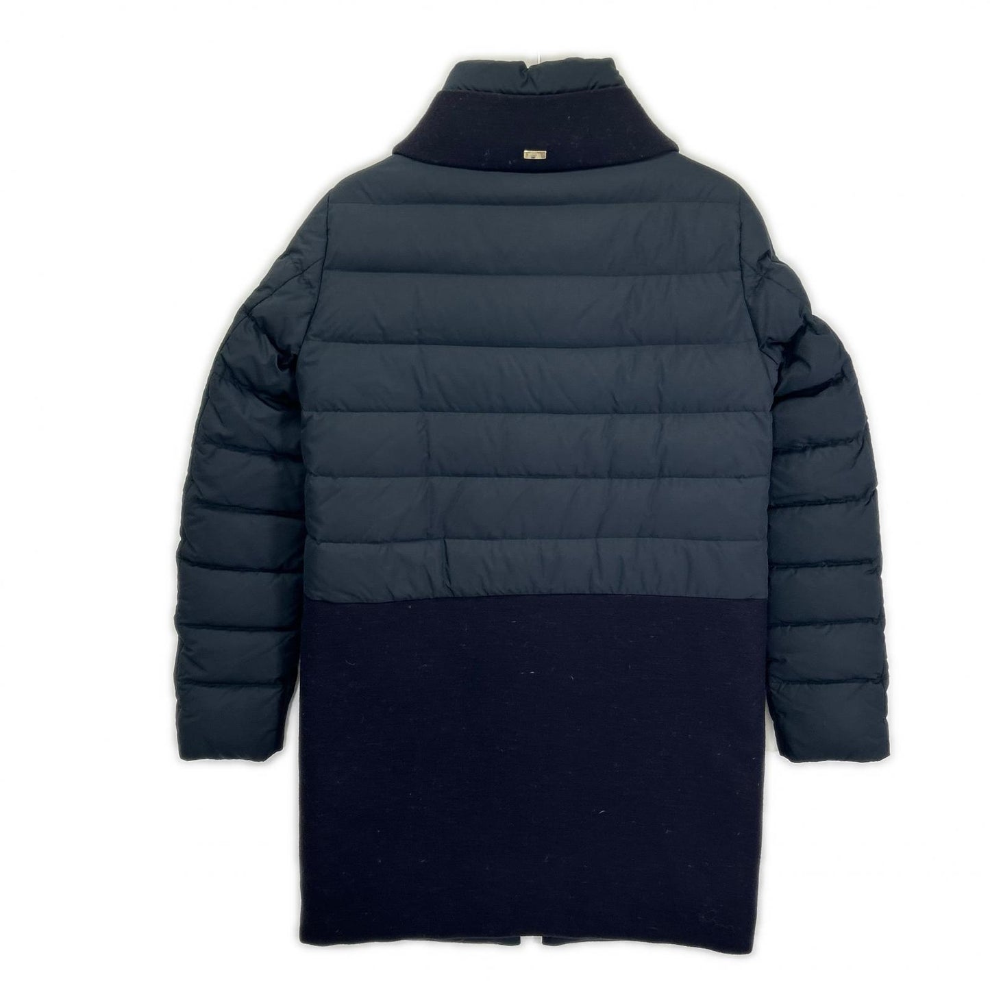 HERNO ヘルノ PI9684D ネイビー マット コンビネーションダウンコート コート