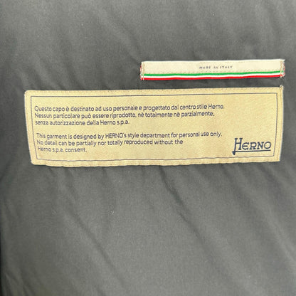 HERNO ヘルノ PI9684D ネイビー マット コンビネーションダウンコート コート