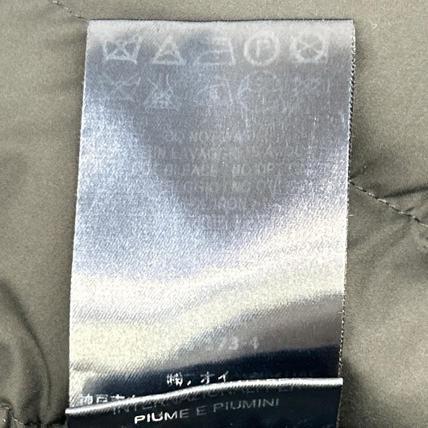 HERNO ヘルノ PI9684D ネイビー マット コンビネーションダウンコート コート
