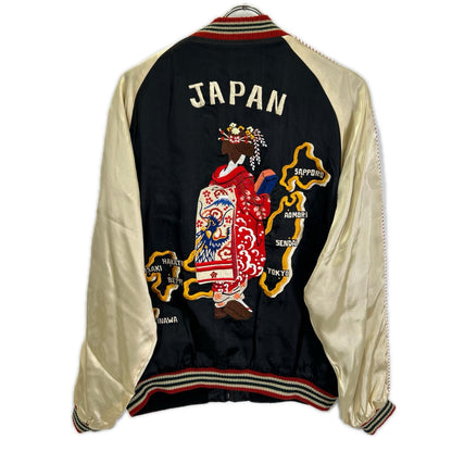 CROPPED HEADS クロップドヘッズ ブラック 舞子 龍 スーベニアジャケット スカジャン ジャケット