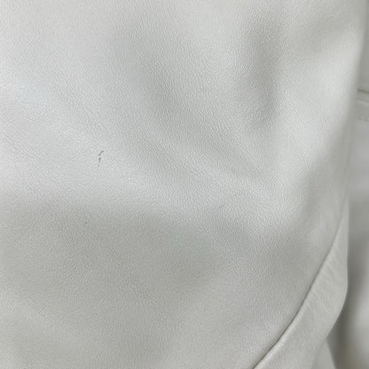 KADOYA カドヤ Ivory Cowhide Single Rider Jacket Jacket