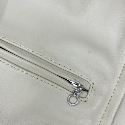 KADOYA カドヤ Ivory Cowhide Single Rider Jacket Jacket